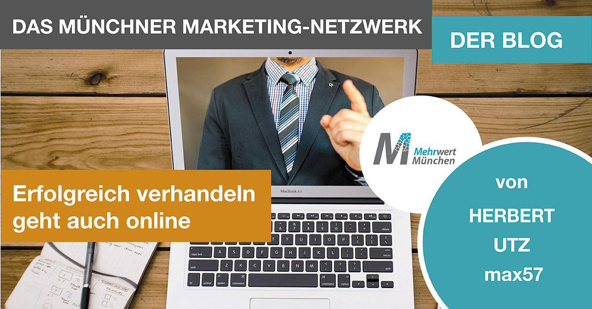 Online erfolgreich verhandeln - Max57 Verhandlungstraining